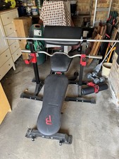 Home Gym Equipment Set BodyMax (Bench, Squat Rack, Barbells, Dumbbells, Weights)