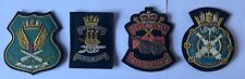 Royal naval field gun crews wire blazer badges