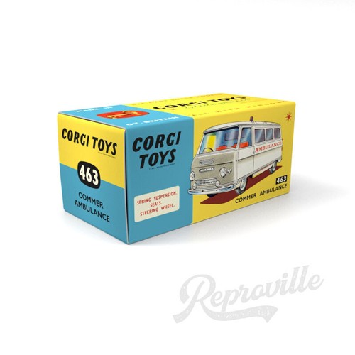 Repro box for - repro, corgi