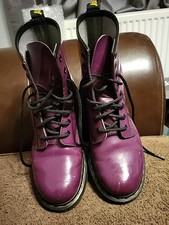 Doc Martens Purple Latent