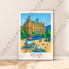 Sheffield Wall Art Poster