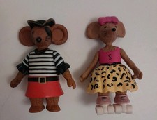 Rastamouse & Scratchy Figures