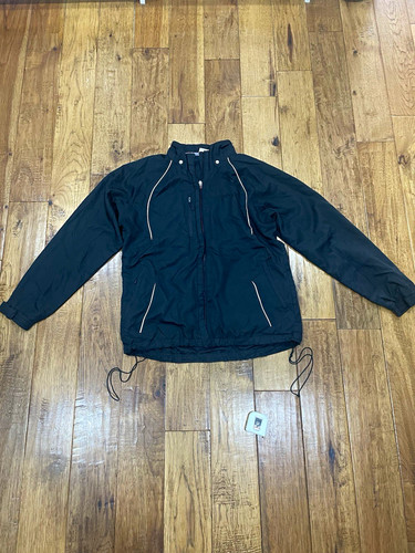 Black umbro large windbreaker - large,