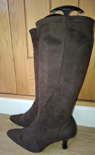 Ladies knee high - high, faux