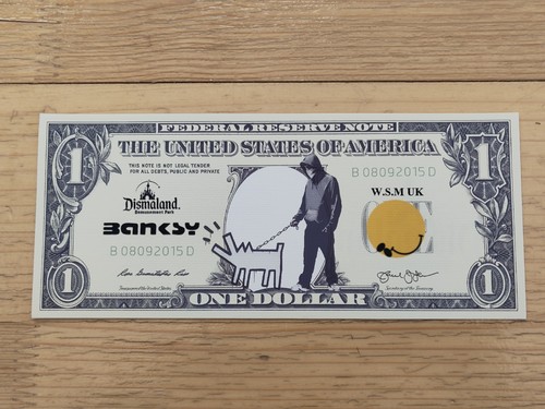 Dismaland dismal dollar - dismal, canvas