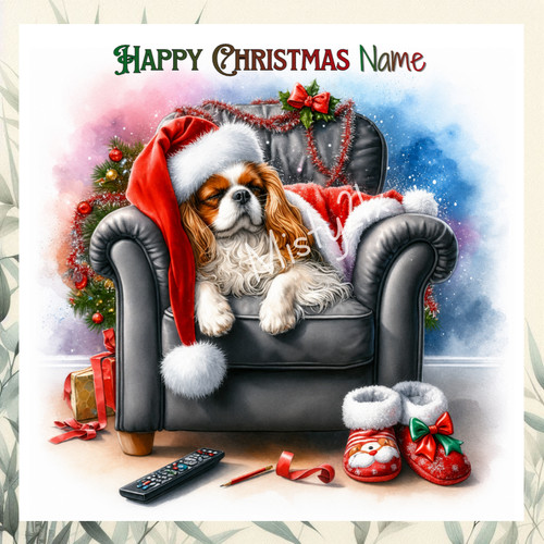 Personalised dog greeting card - personalised,
