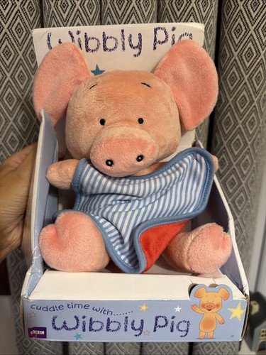 Wibbly pig with blanket - pig,