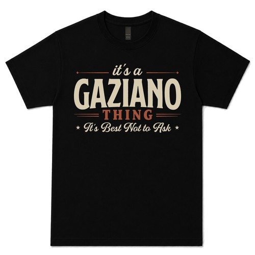 Gaziano thing it - gaziano, it's