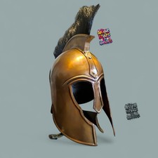 Spartan Wearable Helmet Medieval Greek Armour Costume Knight Halloween Christmas