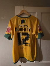 Norwich City worn shirt Gary