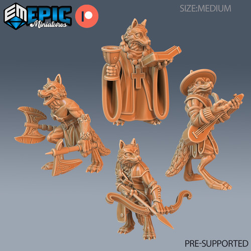 Fox folk trib dungeons - trib, and
