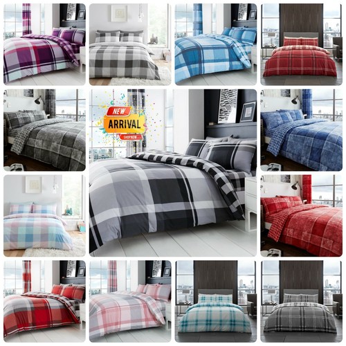Duvet cover set check - duvet,