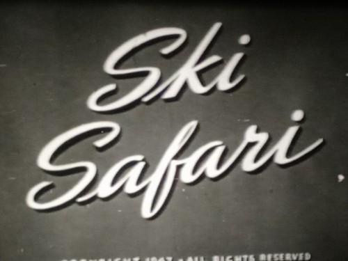 Ski safari hawley lord 1947 - ski, safari,