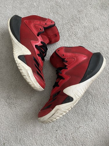 Adidas red high tops - adidas,