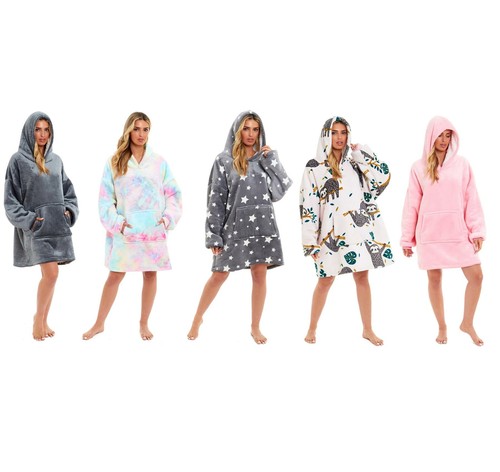 Hoodie blanket hooded fleece - blanket,