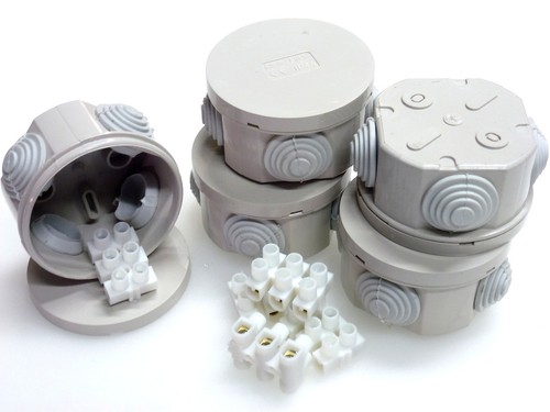 Small junction box - small, round