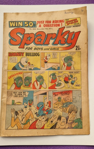 Sparky comic issue 408 - sparky,
