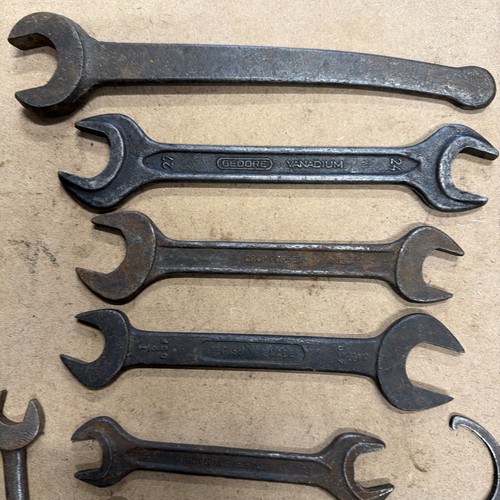 Job lot vintage spanners - job,