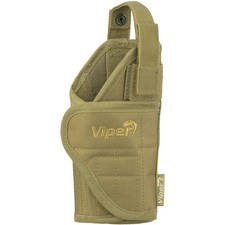 VIPER ADJUSTABLE MODULAR WEBBING MOLLE PISTOL HOLSTER ARMY WEAPON POCKET COYOTE