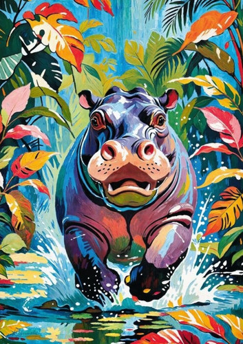 Cherry pazzi happy hippo 500 - hippo,