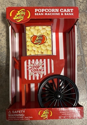 Popcorn cart jelly belly - jelly, bean