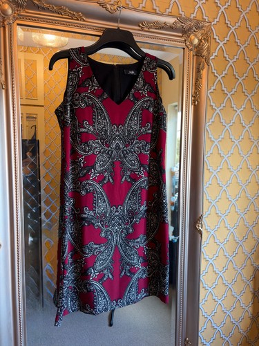 Sexy wallis burgundy and - sexy, black