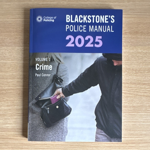 Blackstone police manual - blackstone's,