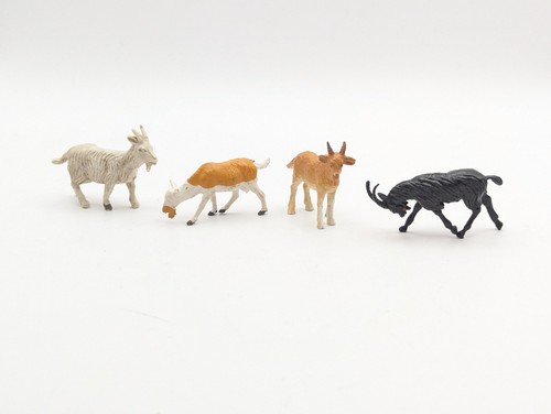 Goats small farmyard figures - 4,