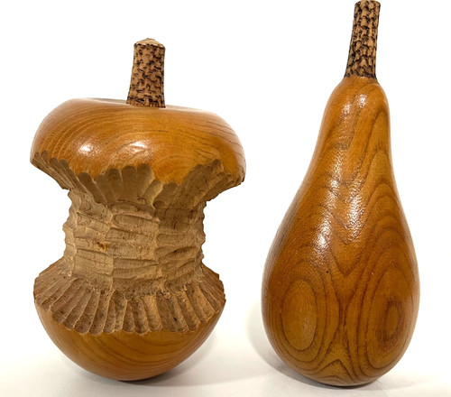 Vintage large carved wooden - vintage,