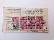 USA Receipt Dispatch Note with