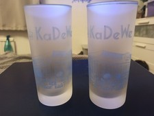 KaDeWe Blue Printed Frosted