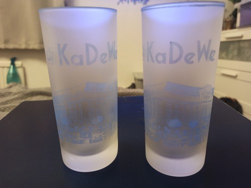 Kadewe blue printed - printed, frosted