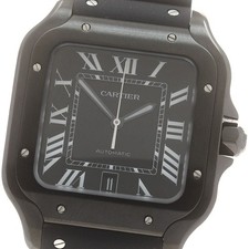 CARTIER Santos de Cartier LM WSSA0039 Date black Dial Automatic Men's_893928