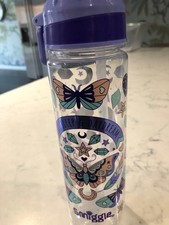 Smiggle flip top water bottle & pop out pencil case
