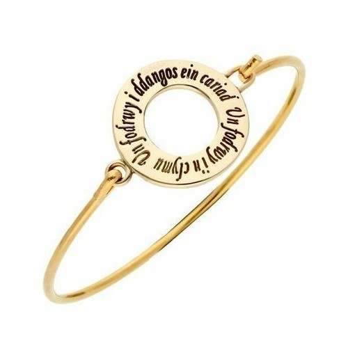 Bronze welsh love - bronze, bangle
