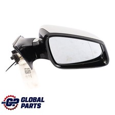 BMW F10 F11 Heated Right Wing Mirror O/S High Gloss Titansilber Metallic - 354