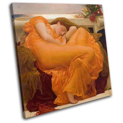 Frederic leighton flaming june - frederic,