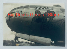 Orig WW2 Photo Bomber Nose Art