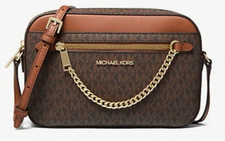 Michael Kors Womens Brown Tan