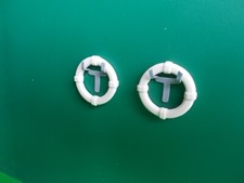 Pair lifebelts brackets - of,