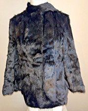 Real Coney Fur Jacket Coat