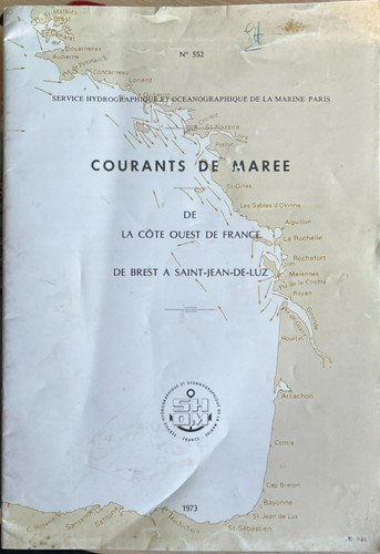 Map sailing courants maree - map,