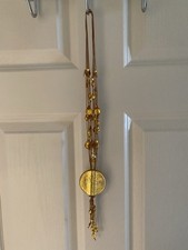 Antica Murrina Venezia Gold Leaf Necklace, Venice, Made In Italy