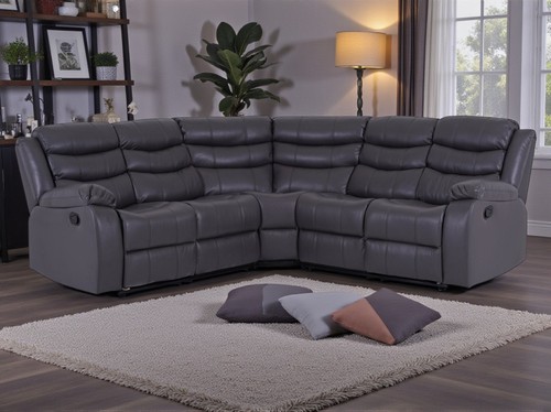 Roma grey leather - grey,