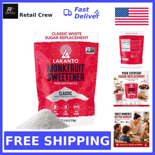 Lakanto monk fruit sweetener - lakanto,