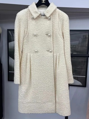 Chanel ecru cream - ecru, tweed