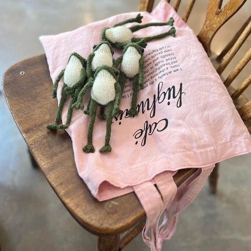 Little frog knitting - frog,