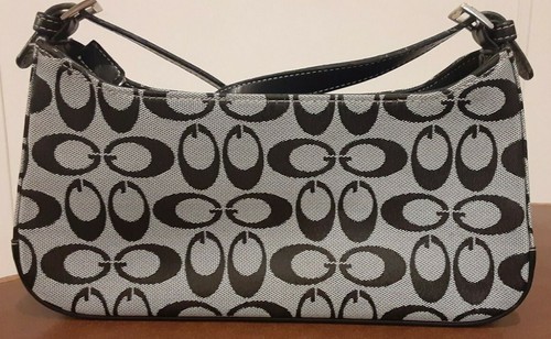 Gray handbag purse - handbag,