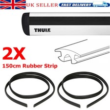 2x 150cm Rubber Strip For Thule Wingbars Edge 9595 9592 Aerobars 861 862 869