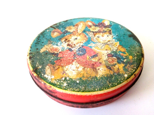 Vintage hollands toffees tin - hollands,